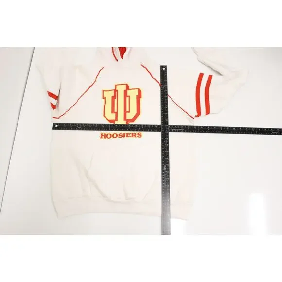 Vintage Indiana University Hoosiers Hooded Sweatshirt XL - Picture 5 of 7